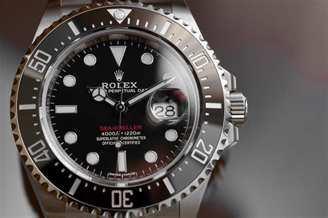 rolex sea dweller 2017 ziffernblatt